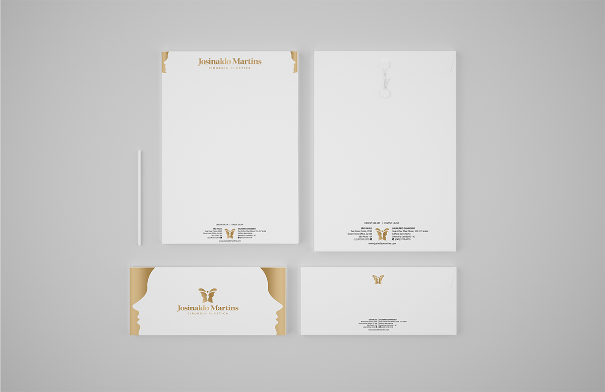 Stationery Design by MT for Josinaldo Martins - Cirurgia Plastica | Design #3540899