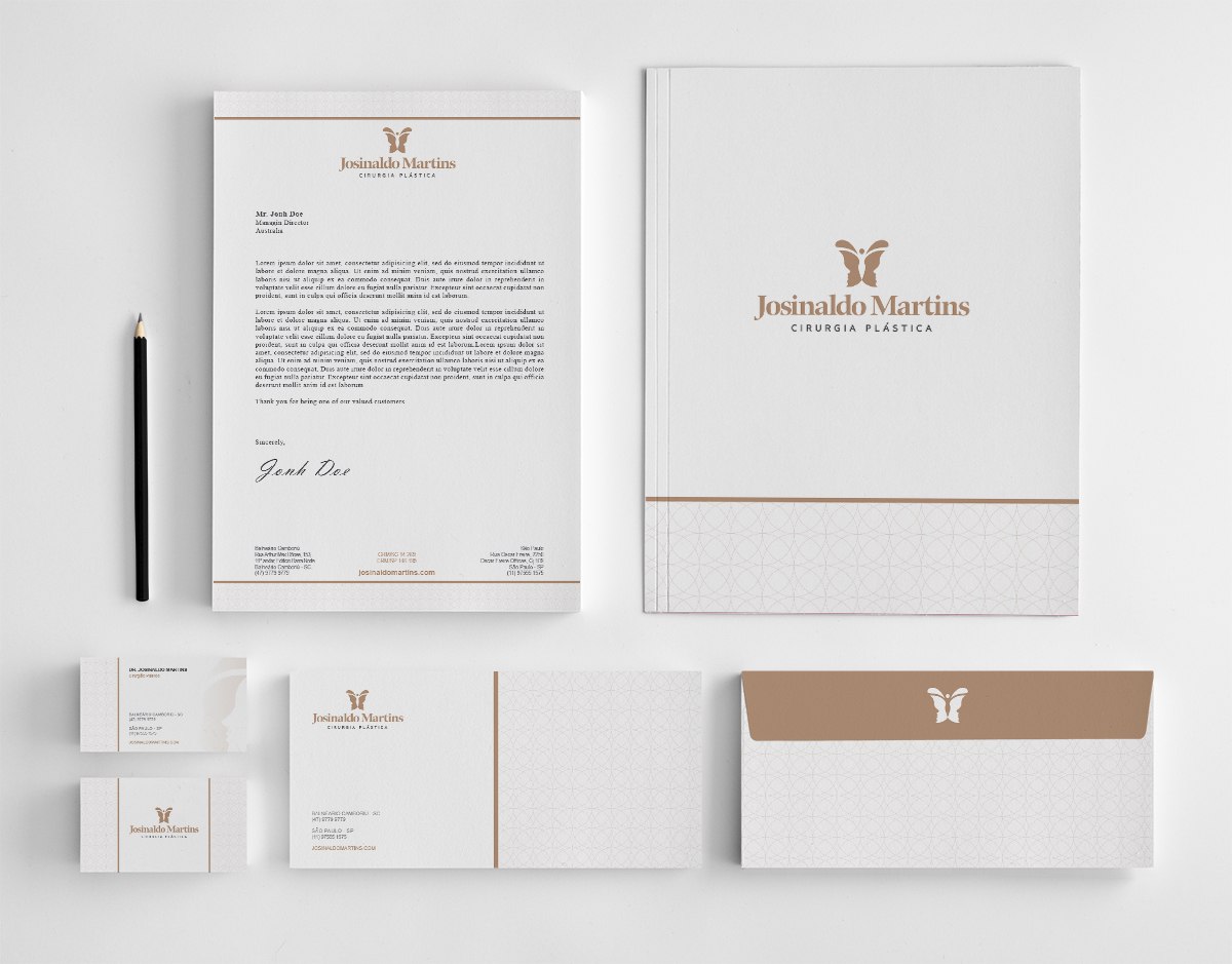 Stationery Design by nsillustration for Josinaldo Martins - Cirurgia Plastica | Design #3551079