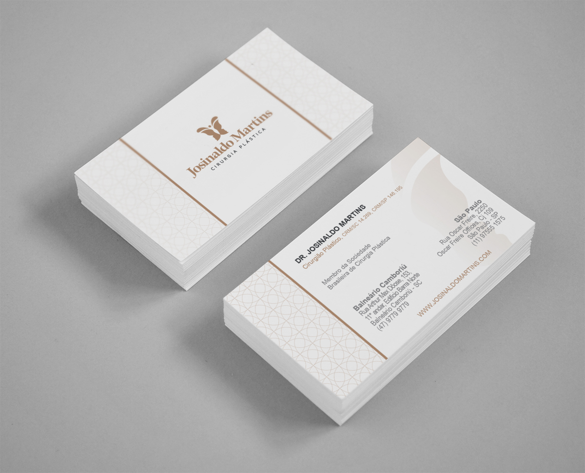 Stationery Design by nsillustration for Josinaldo Martins - Cirurgia Plastica | Design #3560901