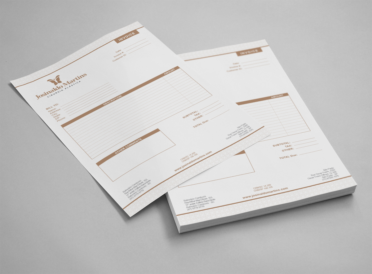 Stationery Design by nsillustration for Josinaldo Martins - Cirurgia Plastica | Design #3565219