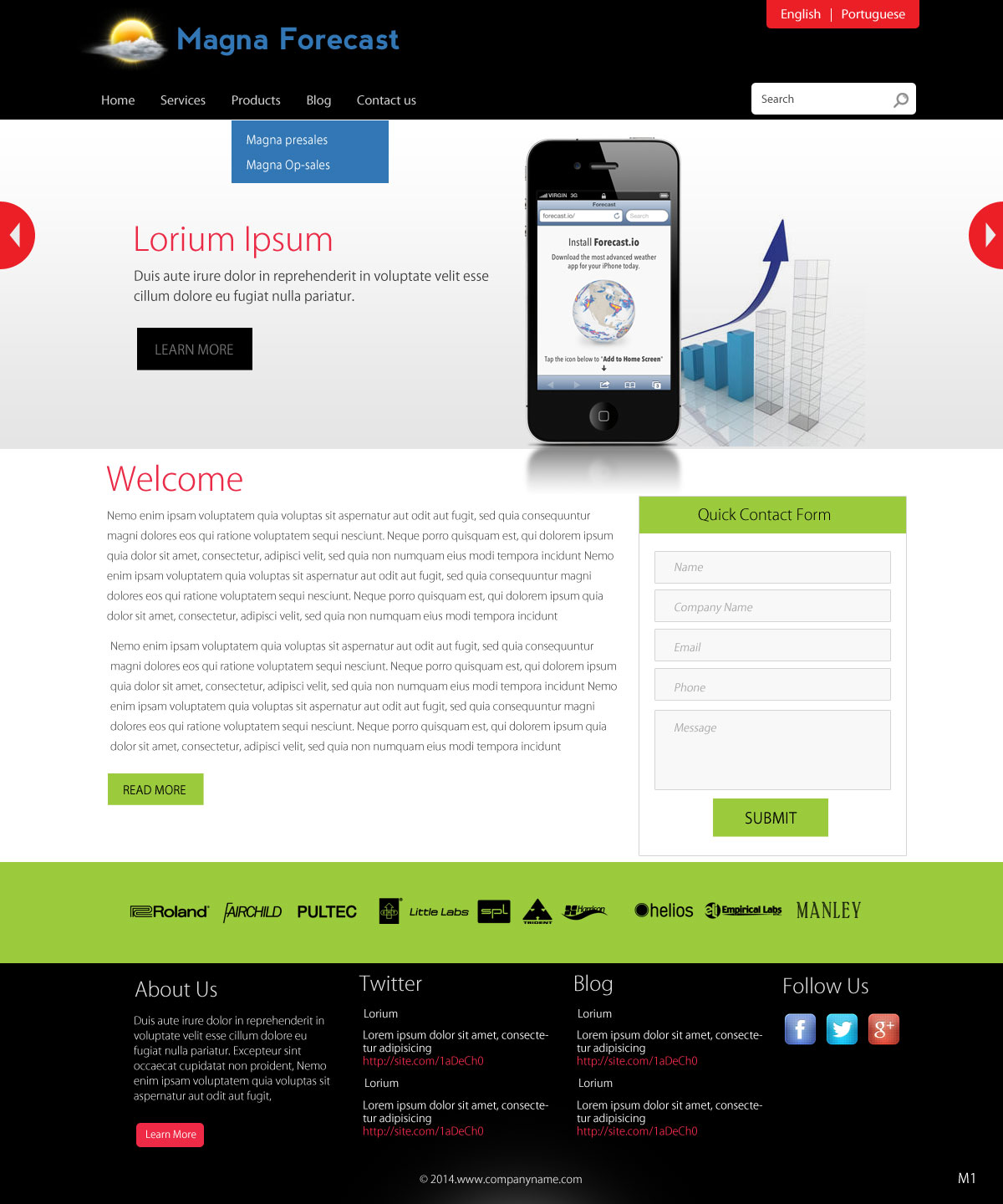 Web Design by pb for Magna | Design #3578599