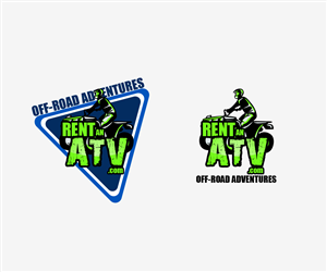 Logo Design by adroitmayo for RENT an ATV Off-Road Adventures | Design: #3533966