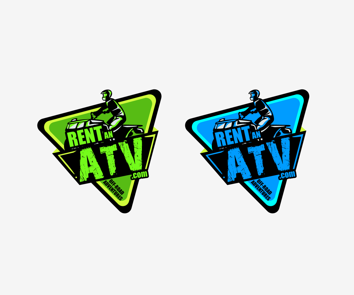 Logo Design by adroitmayo for RENT an ATV Off-Road Adventures | Design #3535379