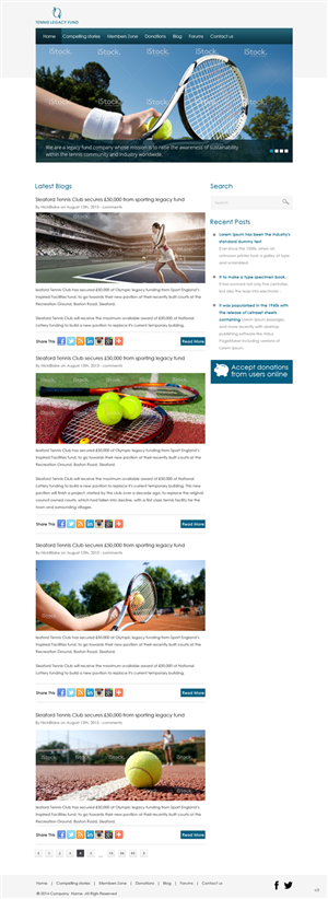 Diseño Wordpress por pb para este proyecto | Diseño: #3641884