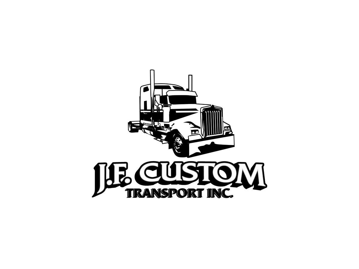 Diseño de Logo por REDcrackers.com para J.F. Custom Transport Inc. | Diseño #3644905