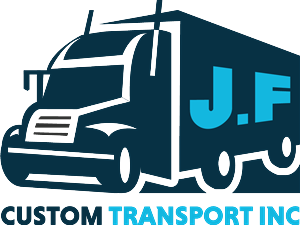 Logo Design by Anhlee for J.F. Custom Transport Inc. | Design: #3533638