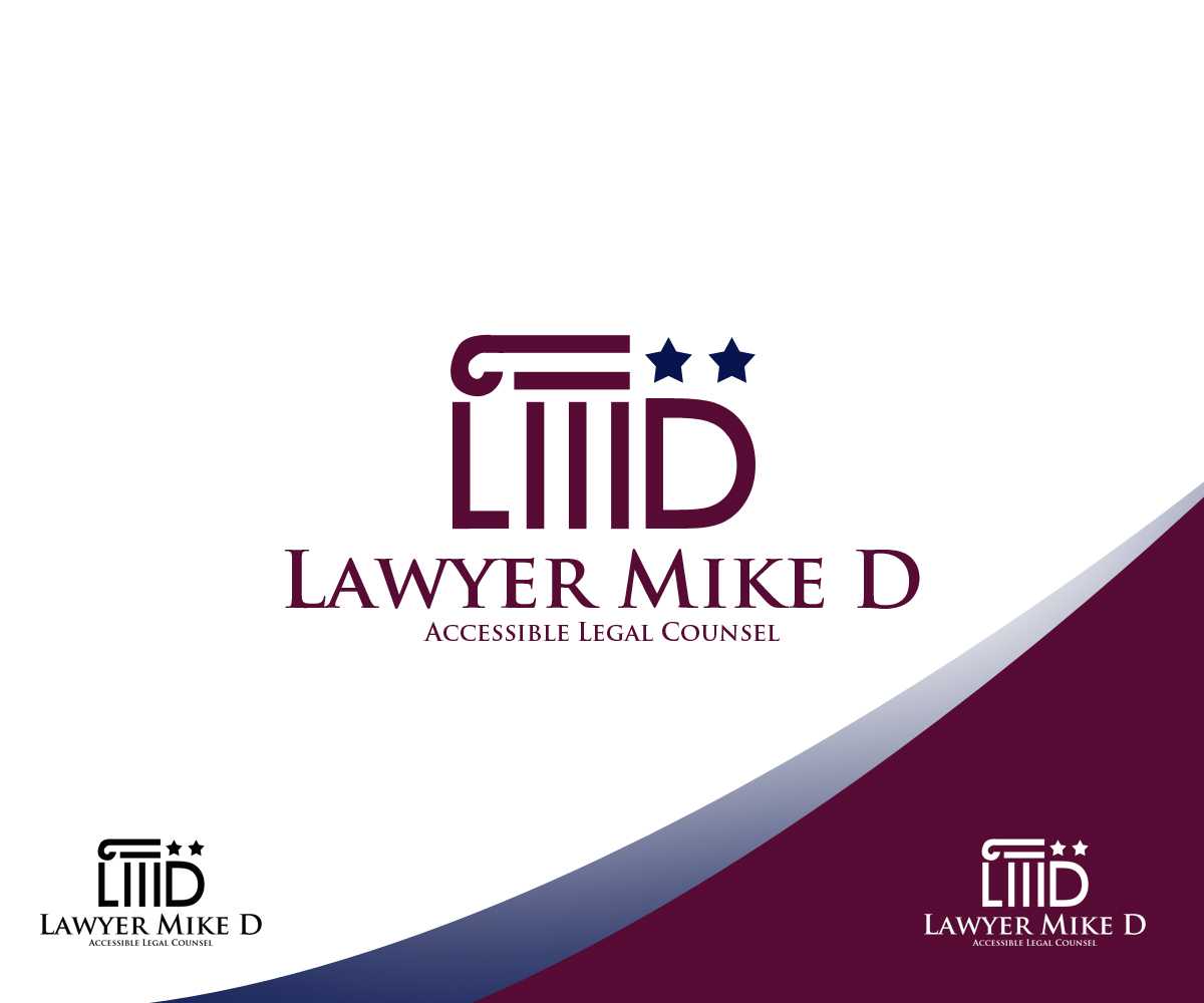Logo Design by adroitmayo for Lawyer Mike D, PLLC | Design #3533302