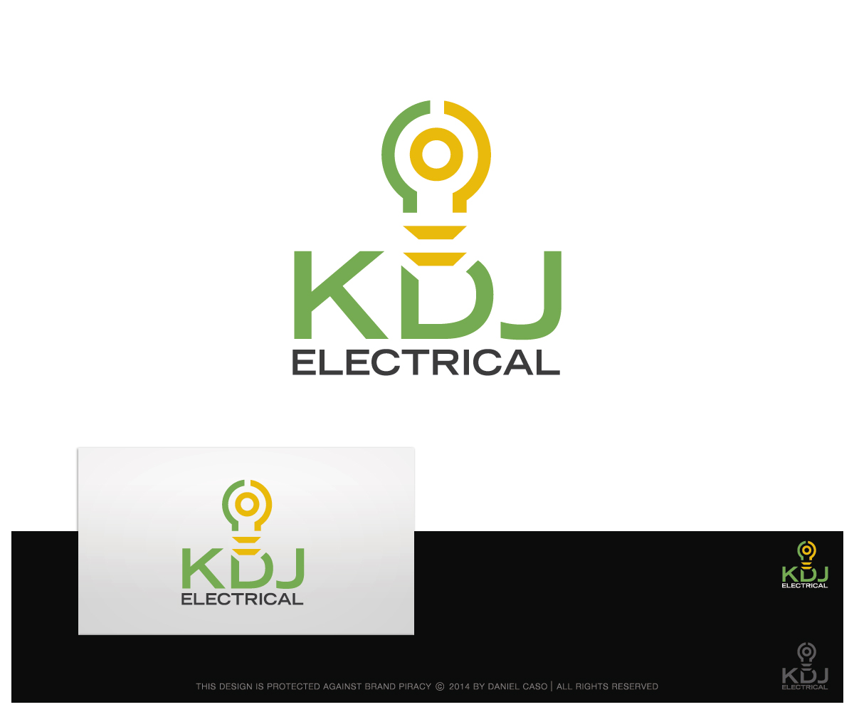 Logo-Design von Daniel Caso Design für KDJ Electrical | Design #3547642