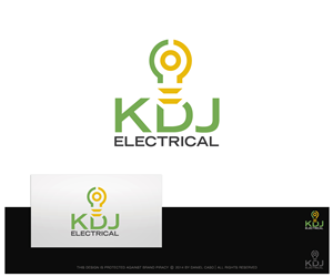 Logo Design by Daniel Caso Design for KDJ Electrical | Design: #3547642