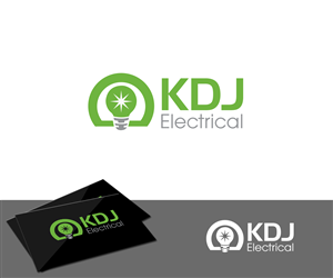 Logo Design by HeroG®APHIX for KDJ Electrical | Design: #3600196