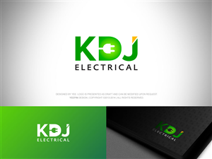 Logo Design by Benjamin for KDJ Electrical | Design: #3581765