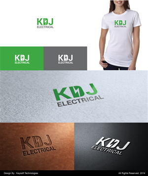 Diseño de Logo por Keysoft para KDJ Electrical | Diseño #3537124