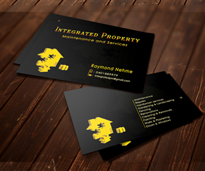 Visitenkarten-Design von Turkii für Intergrated property maintenance and services  | Design: #3540252