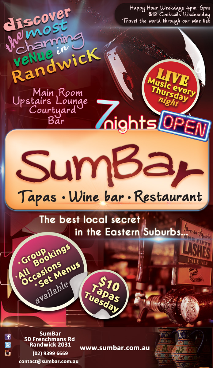 Flyer Design by SR Graphics for SumBar | Design: #3578025