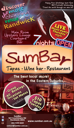 Eclectic restaurant needs business flyer