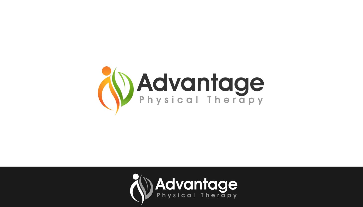 Serious, Professional, Physical Therapy Logo Design for Advantage