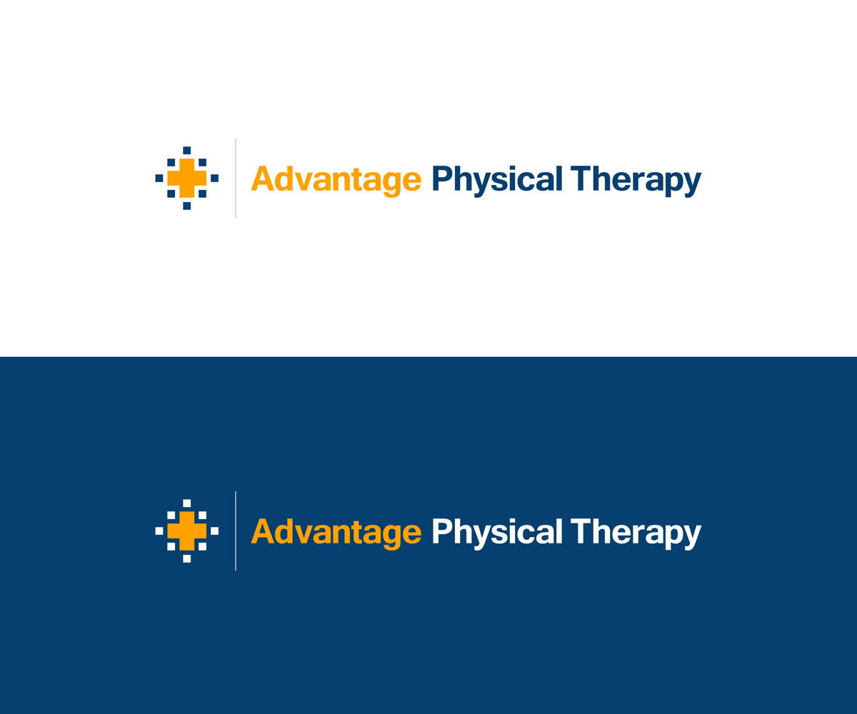 Serious, Professional, Physical Therapy Logo Design for Advantage