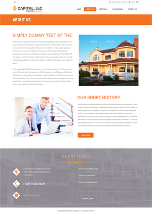 Diseño Web por Mayank Patel para este proyecto | Diseño: #3556321