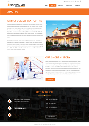 Diseño Web por Mayank Patel para este proyecto | Diseño: #3579906