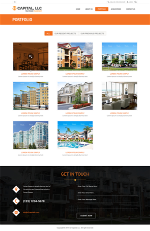 Diseño Web por Mayank Patel para este proyecto | Diseño: #3579919