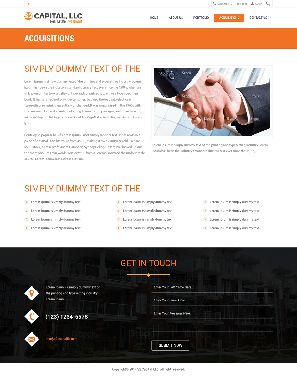 Diseño Web por Mayank Patel para este proyecto | Diseño #3580224