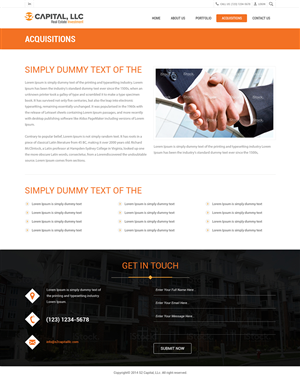 Diseño Web por Mayank Patel para este proyecto | Diseño: #3580224