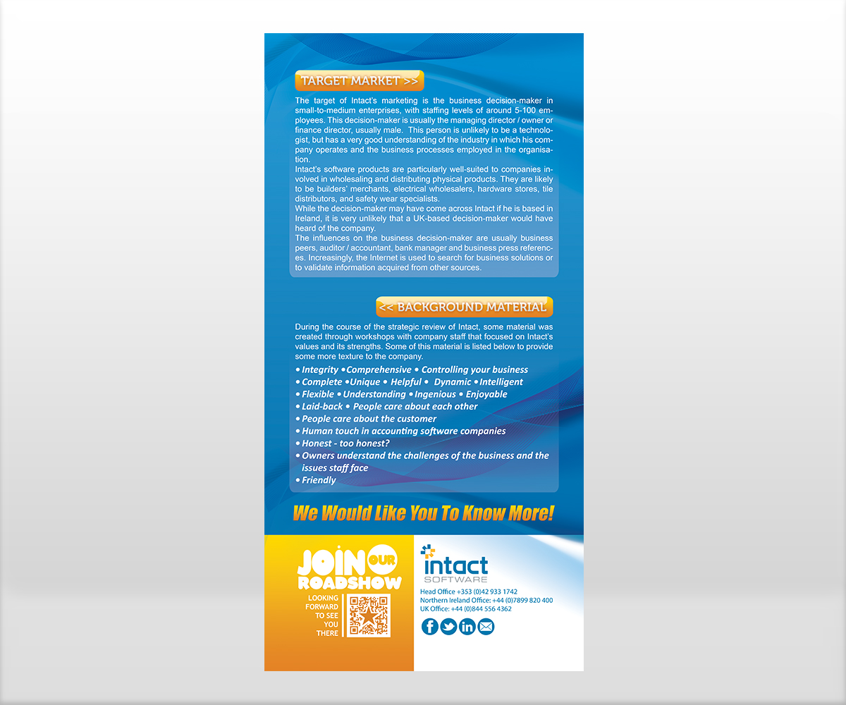 Design de Flyer par estevangio pour Intact Software | Design #3573770