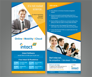 Flyer Design by Sreechand for Intact Software | Design: #3587021