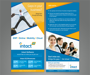 Flyer Design by Sreechand for Intact Software | Design: #3589246