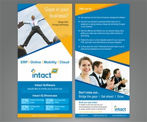Flyer Design by Sreechand for Intact Software | Design: #3589594