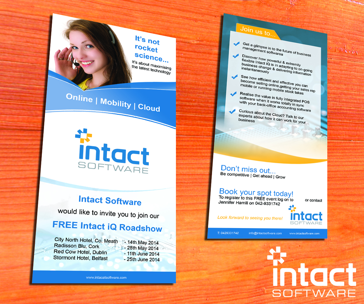 Design de Flyer par Shun94 pour Intact Software | Design #3569962