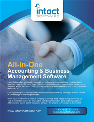 Flyer Design by barinix for Intact Software | Design: #3545150