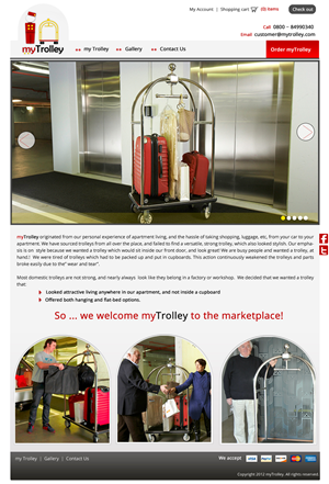 Web Design by Hetal  for this project | Design #904170