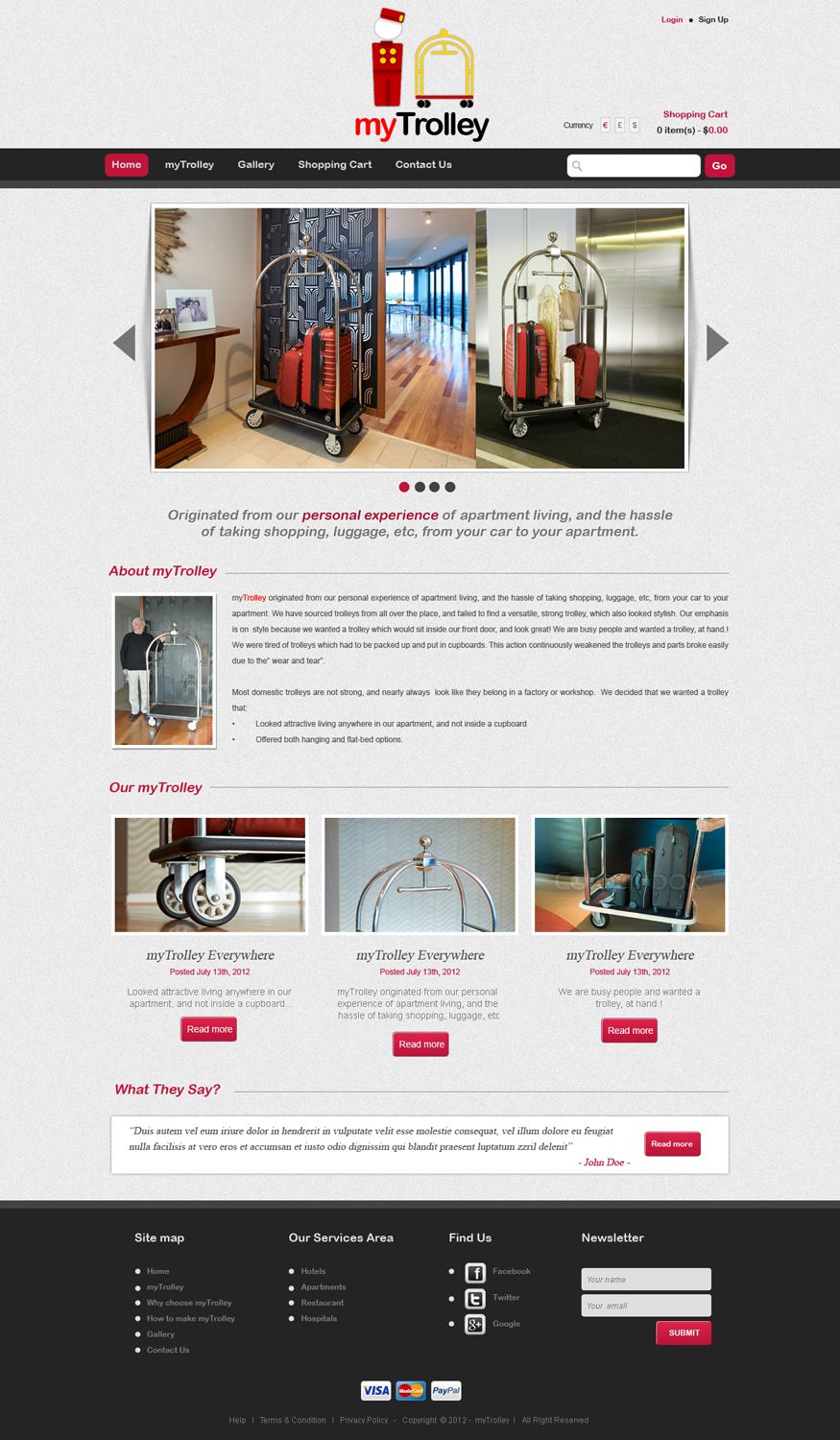 Web Design by AriefK for this project | Design #908106
