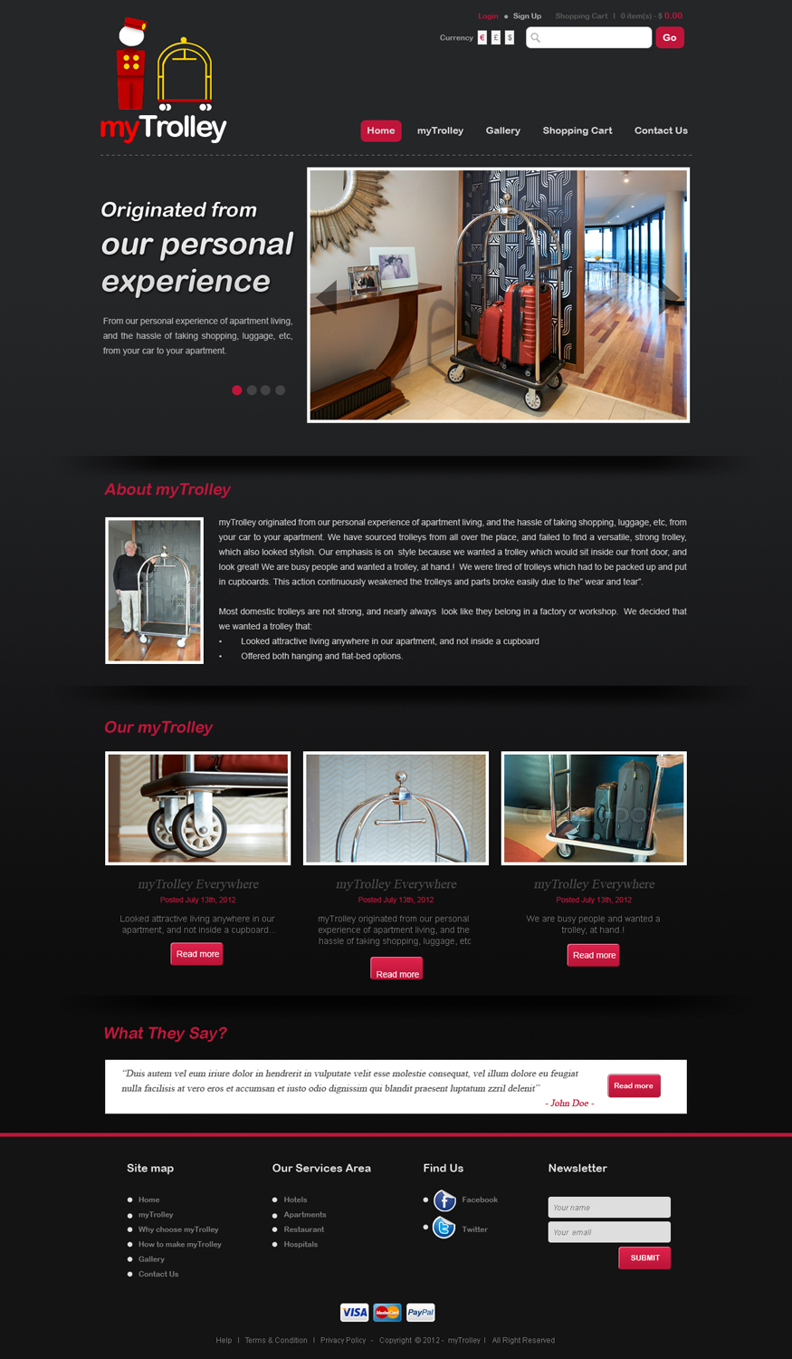 Web Design by AriefK for this project | Design #908108
