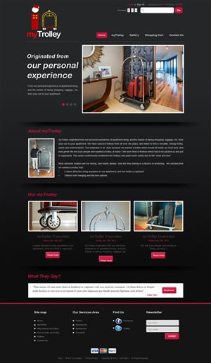 Web Design by AriefK for this project | Design: #908108