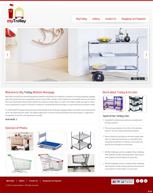 Web Design by pb for this project | Design: #892214
