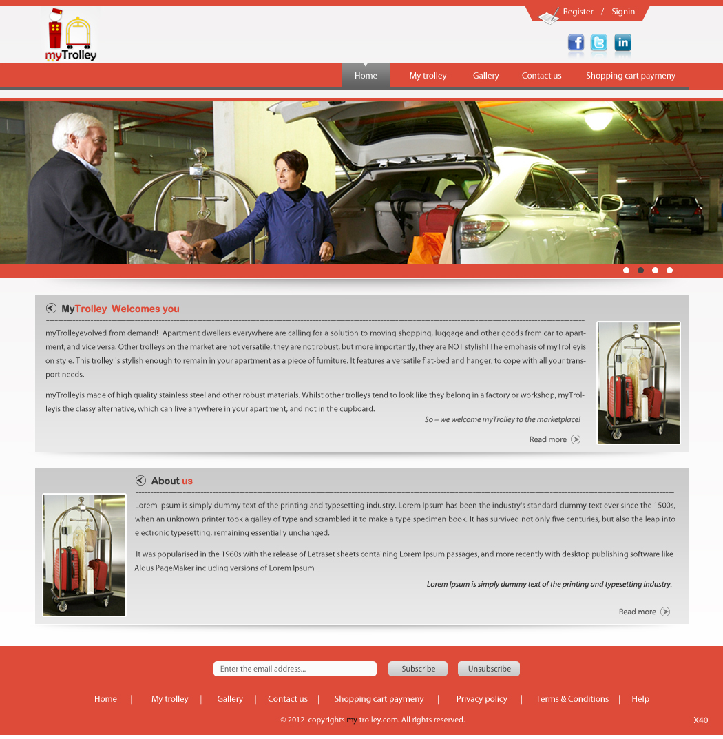 Diseño Web por pb para este proyecto | Diseño #894724
