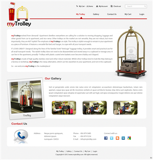Web Design by pb for this project | Design: #895699