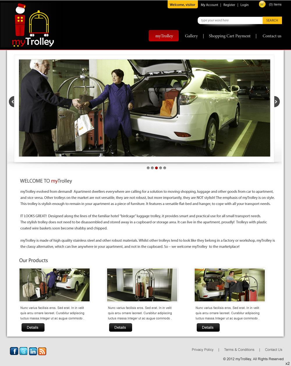 Web Design by pb for this project | Design #897905