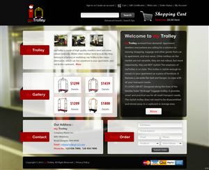Web Design by pb for this project | Design: #899030