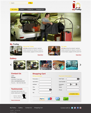 Web Design by pb for this project | Design: #899032