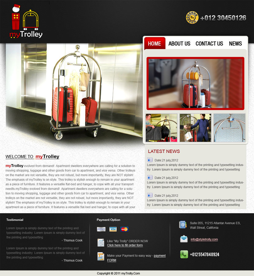 Web-Design von Eminents Infosoft für dieses Projekt | Design #898649