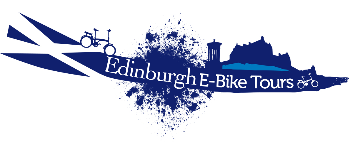 Edinburgh Electric bicycle city tours company logo by PND