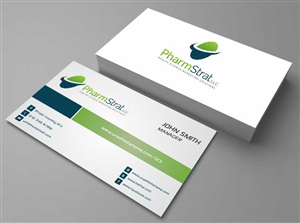 Design de Carte de Visite par AwsomeD pour PharmStrat, LLC | Design : #3555231