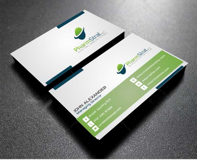 Design de Carte de Visite par AwsomeD pour PharmStrat, LLC | Design #3555232