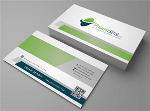Design de Carte de Visite par AwsomeD pour PharmStrat, LLC | Design : #3555233