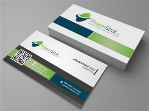 Design de Carte de Visite par AwsomeD pour PharmStrat, LLC | Design : #3555235