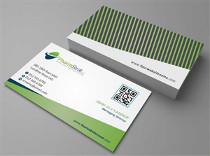 Design de Carte de Visite par AwsomeD pour PharmStrat, LLC | Design : #3555243