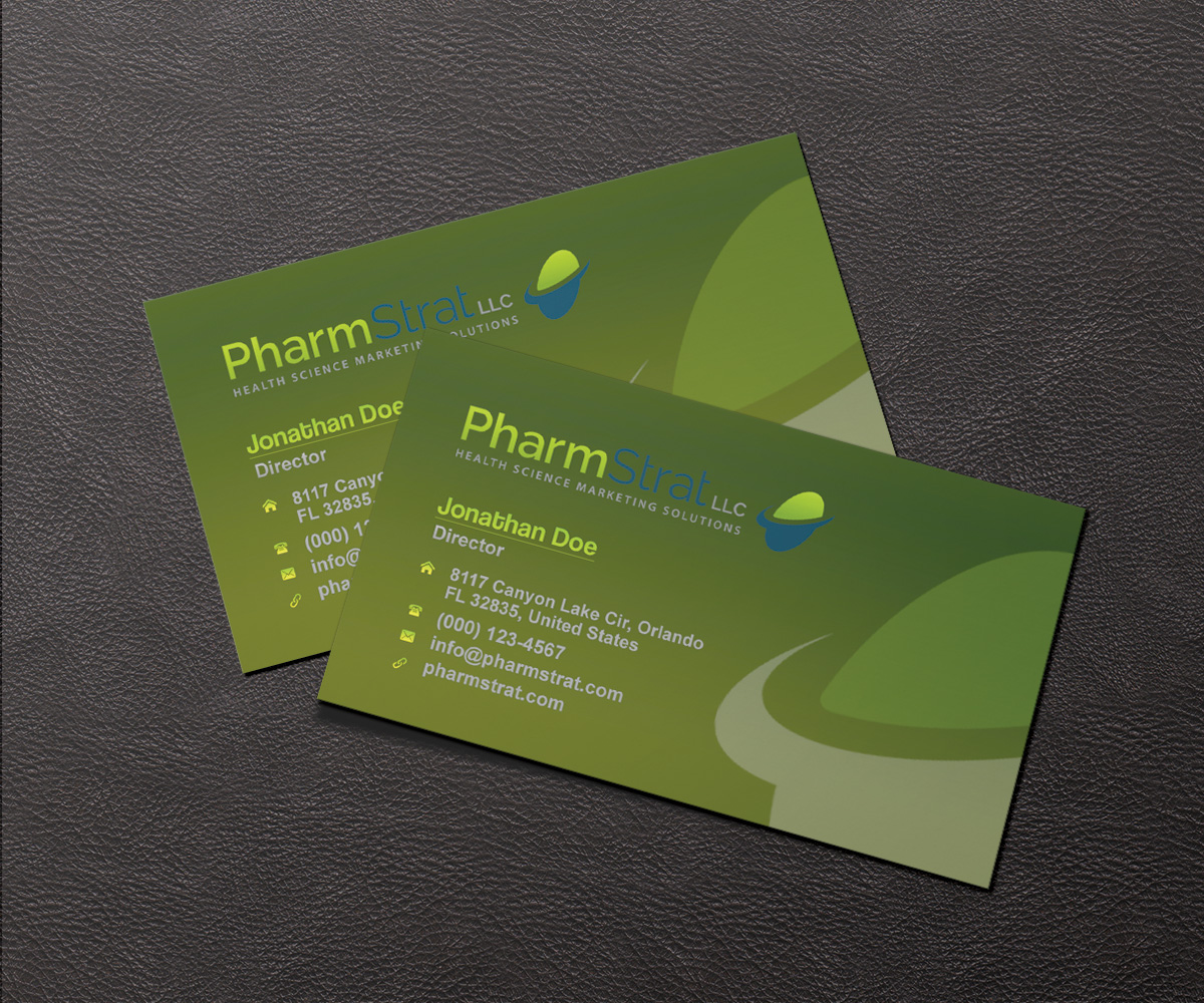 Design de Carte de Visite par Matrix5 Creative pour PharmStrat, LLC | Design #3601280